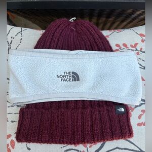 🔥North Face Chunky Ribbed Knit Beanie Hat NWOT